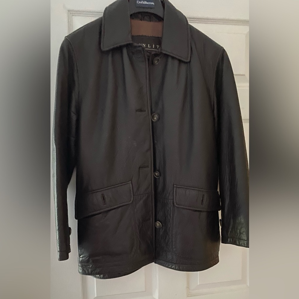 Women leather jacket